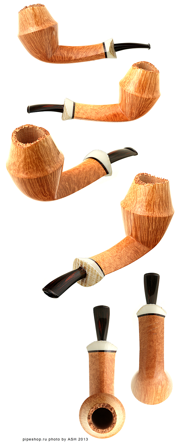   ROMEO SMOOTH FREEHAND BULLDOG ROUGH TOP WITH DEER HORN