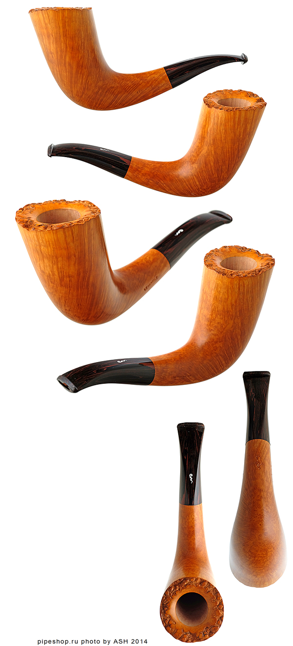   LE NUVOLE SMOOTH HORN WITH ROUGH TOP "5 Clouds"