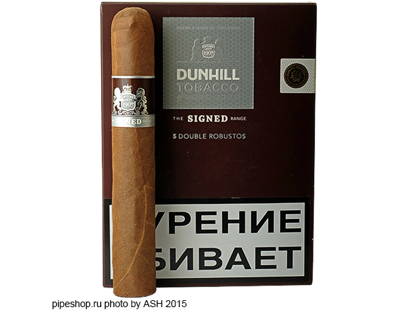  DUNHILL THE SIGNED RANGE 5 NEW DOUBLE ROBUSTOS