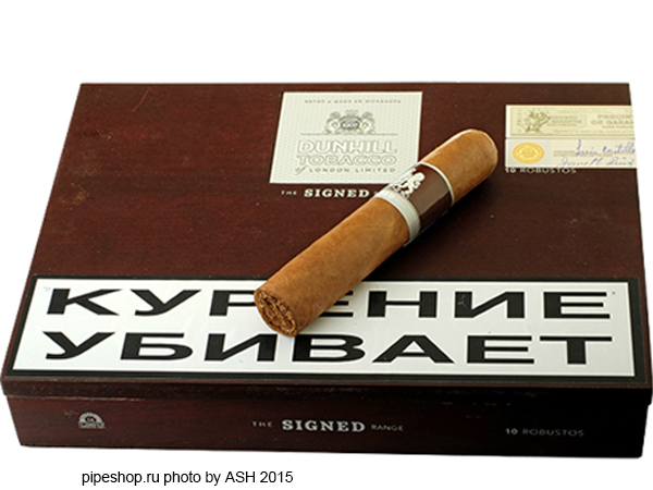  DUNHILL THE SIGNED RANGE 10 NEW ROBUSTOS