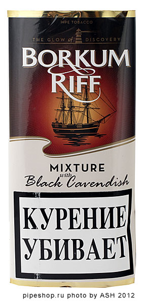 Трубочный табак Borkum Riff "MIXTURE with Black Cavendish" 40 g
