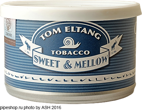 Трубочный табак TOM ELTANG SWEET & MELLOW, банка 57 г.