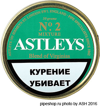   ASTLEY`S No.2 MIXTURE Blend of Virginias,  50 g.