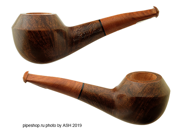   GENOD SMOOTH SLIGHTLY BENT RHODESIAN WITH BRIAR MOUTHPIECE