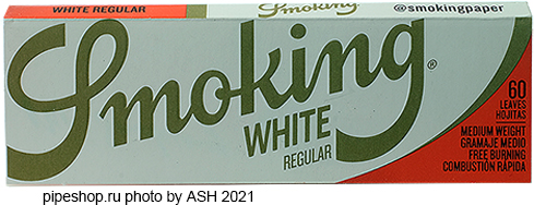    SMOKING WHITE REGULAR,  60 