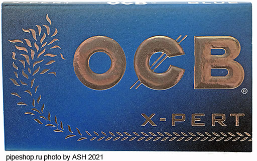 Бумага для самокруток OCB BLUE X-PERT Ultra-Thin, упаковка 100 листов
