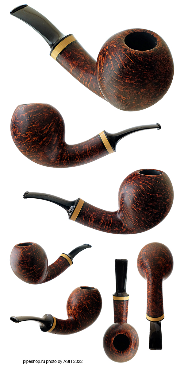   .  SMOOTH BENT EGG WITH BOXWOOD ESTATE NEW UNSMOKED (2015)