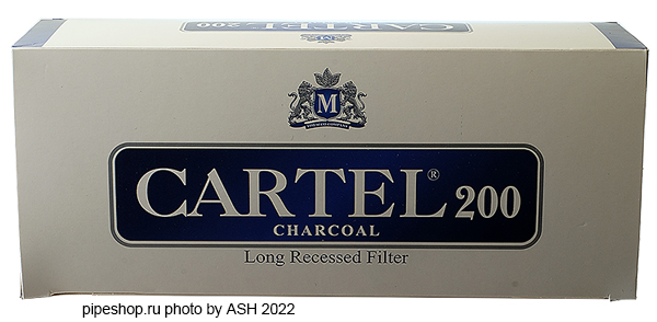      CARTEL CHARCOAL LONG RECESSED FILTER,  200 .
