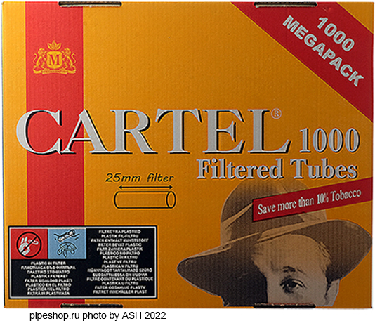      CARTEL MEGAPACK SUPERLONG 25 mm filter,  1000 .