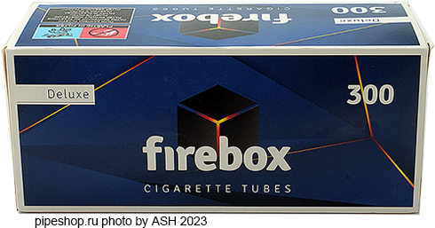 Гильзы с фильтром для набивки FIREBOX DELUXE 300, упаковка 300 шт.