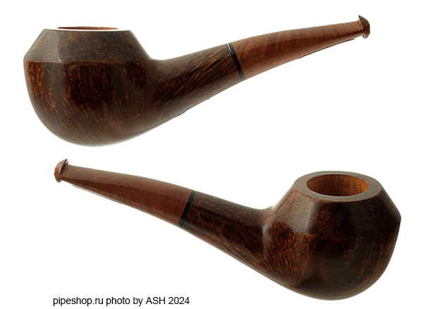   GENOD SMOOTH BENT RHODESIAN NOSEWARMER WITH BRIAR MOUTHPIECE