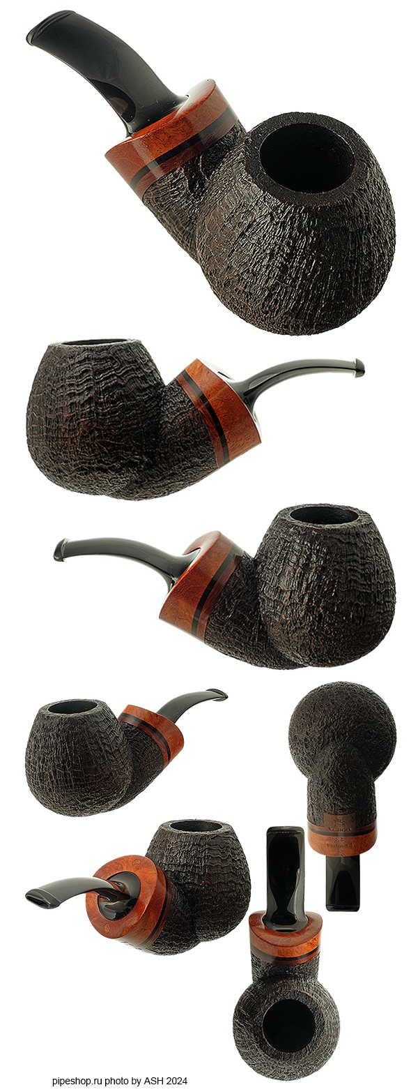   MKNETS SANDBLAST BENT BRANDY ** " 235" ESTATE