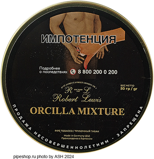   ROBERT LEWIS ORCILLA MIXTURE,  50 .