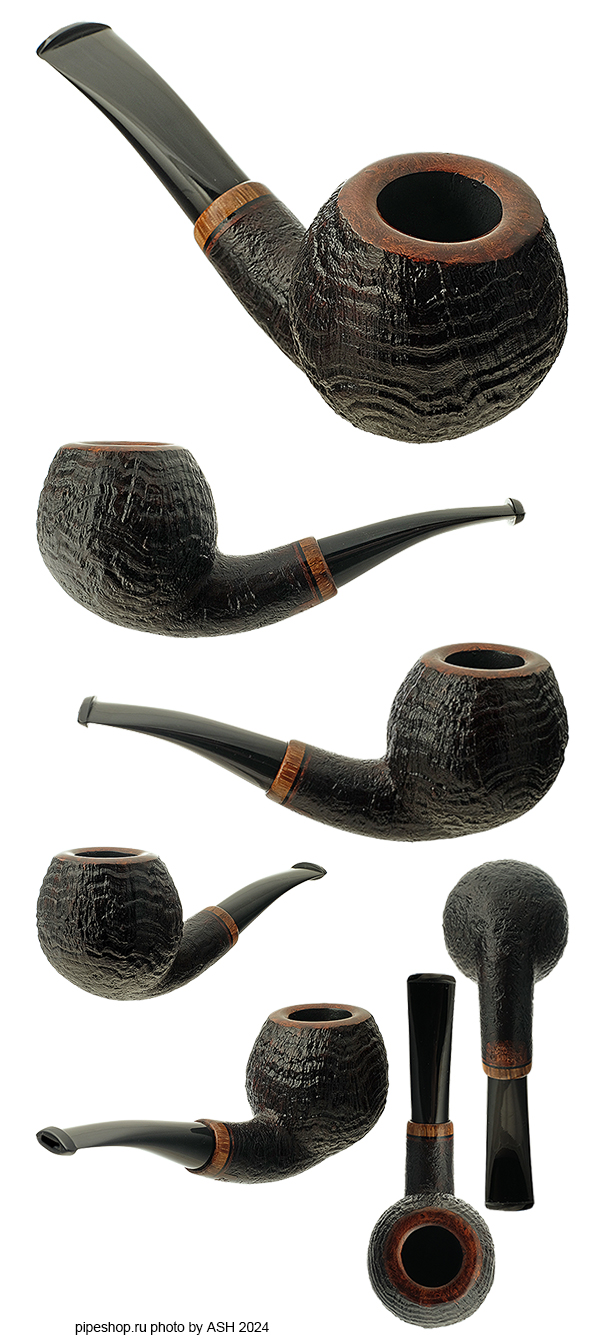   PS Studio SANDBLAST BENT APPLE WITH ZEBRANO