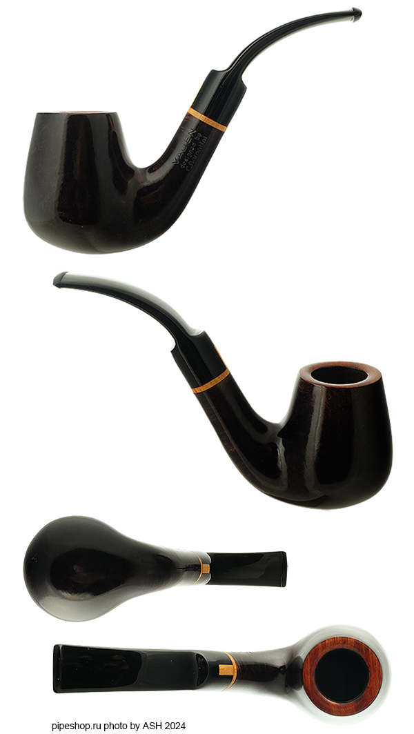   VAUEN DESIGNED BY C. BARONTINI SMOOTH BENT BRANDY 224 ESTATE,  9 