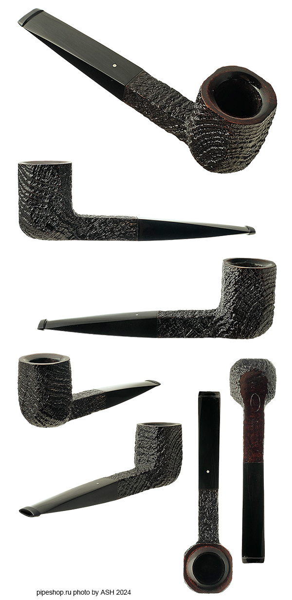   ALFRED DUNHILL`S THE WHITE SPOT SHELL BRIAR 4124 SQUARE PANEL (2008) ESTATE