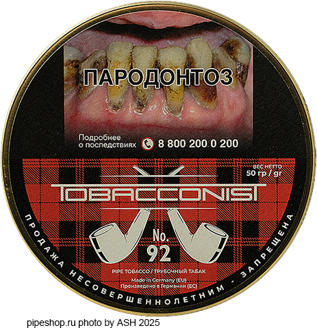   TOBACCONIST 92,  50 .