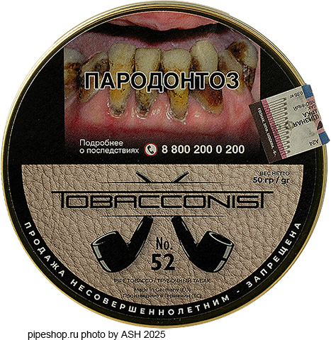   TOBACCONIST 52,  50 .