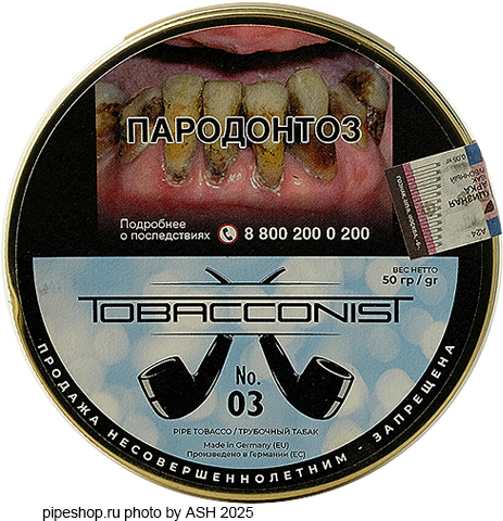   TOBACCONIST 03,  50 .