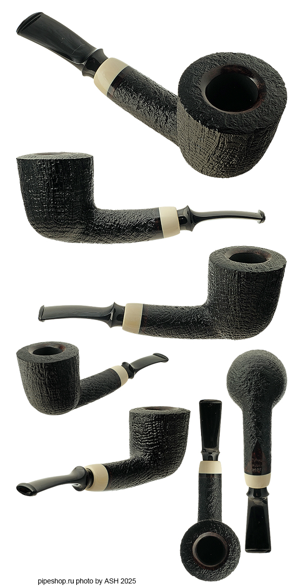   .  SANDBLAST BENT DUBLIN WITH MAMMOTH IVORY