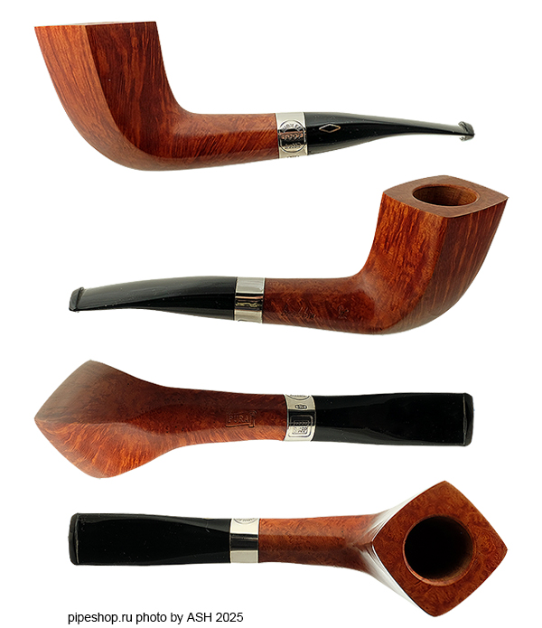   BREBBIA JUBILEE 1997 PURA SMOOTH PANELED DUBLIN WITH SILVER 1994 SHARP ESTATE NEW UNSMOKED,  9 