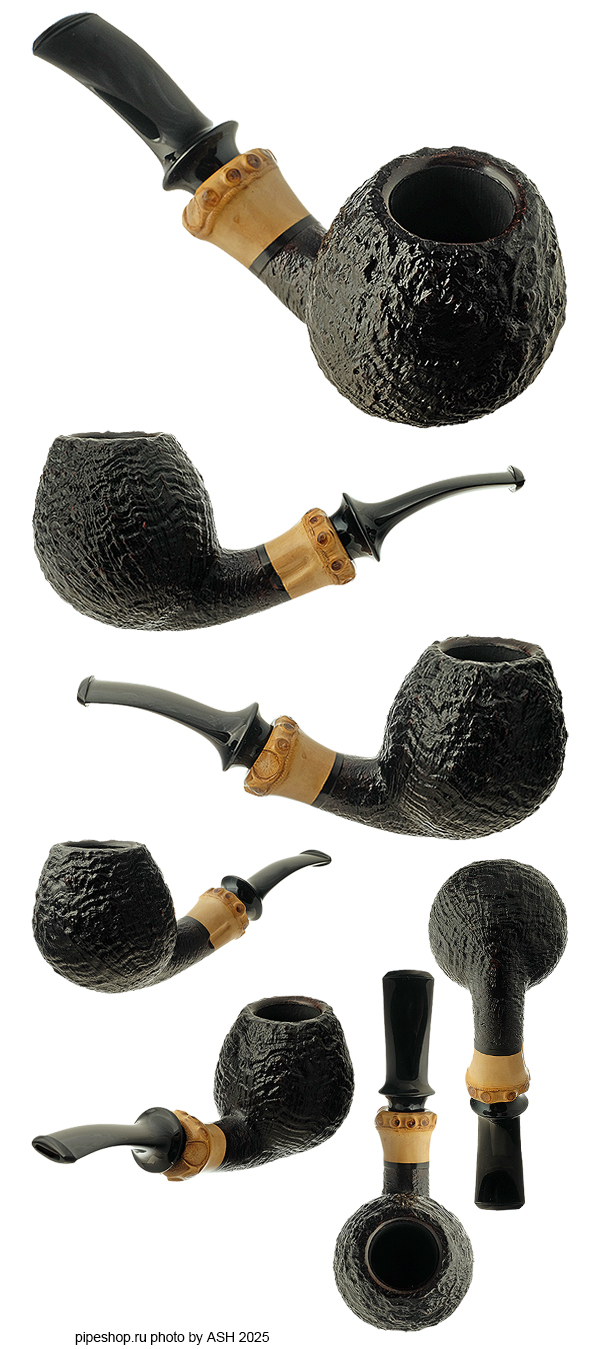   KONSTANTIN "BERK" BEREGOVOY SANDBLAST BAMBOO BENT EGG