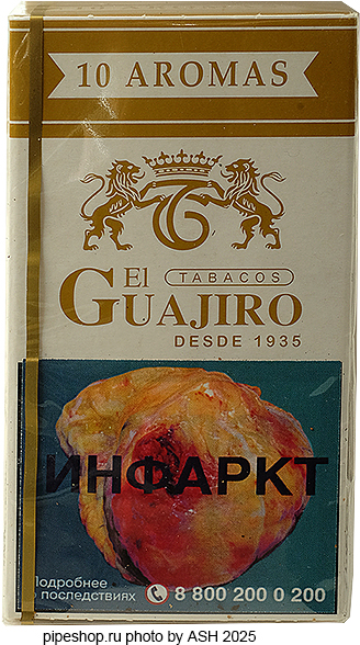 ��������� EL GUAJIRO 10 AROMAS, ����� 10 ��.