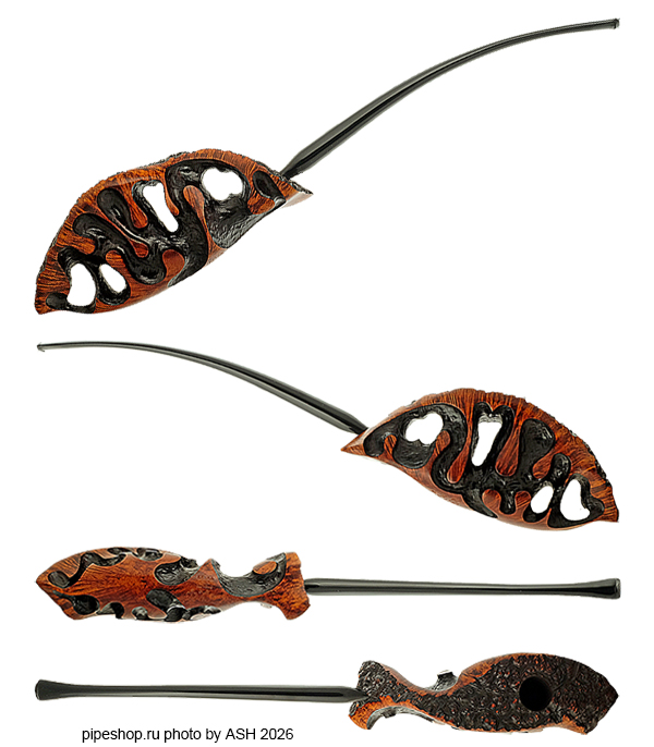 ����������� ������ KRSKA CARVED RUSTIC PLATEAU CHURCHWARDEN Grade KING ESTATE NEW UNSMOKED
