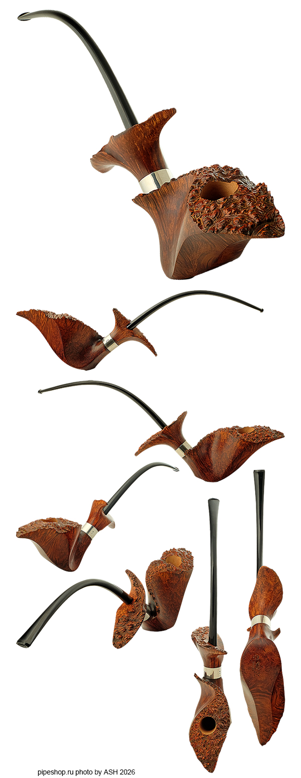 ����������� ������ KRSKA SMOOTH BENT FREEHAND PLATEAUX DUBLIN MAGNUM CHURCHWARDEN Grade KING ESTATE NEW UNSMOKED, ������ 9 ��