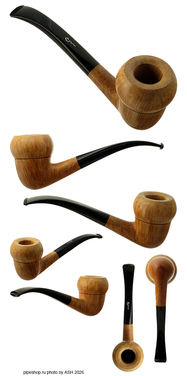 ����������� ������ LE NUVOLE SMOOTH BENT CALABASH "5 Clouds" DF 04 ESTATE NEW UNSMOKED