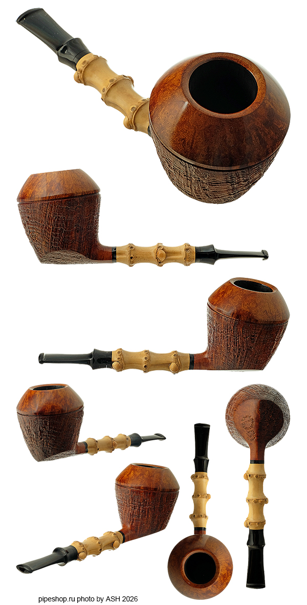 ����������� ������ KOVALEV DOCTOR`S PIPES SEMISANDBLAST BAMBOO RHODESIAN Grade FLASH 1423 (2024) ESTATE