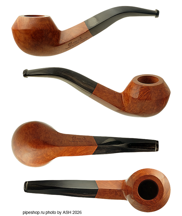 ����������� ������ GENOD SMOOTH BENT BULLDOG WITH HORN MOUTHPIECE