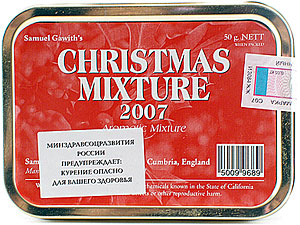   Samuel Gawith "Christmas Mixture 2007"  50 g