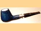   LORENZETTI DARK BLUE silver ring with meerschaum 53